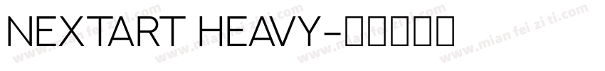 NEXTART Heavy字体转换